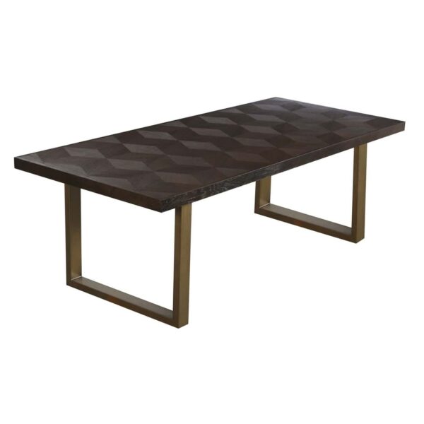 Dining table Luxor diamond 230 (Brown)