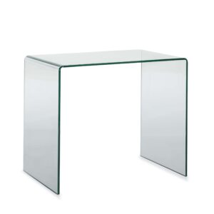 Escritorio 85x55x75 Cristal Transparente