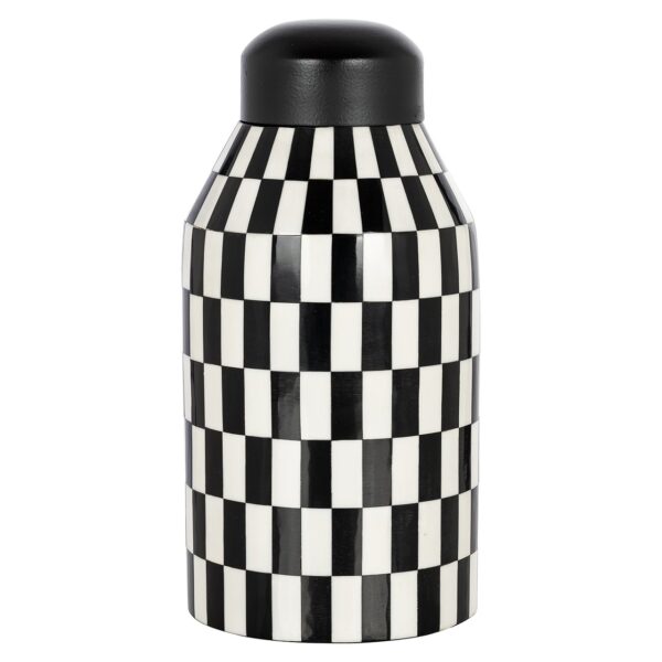 Jar Malou big (Black/white)