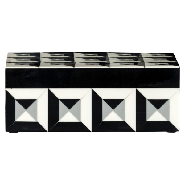 Jewellery Box Licia (Black/white)