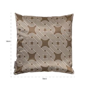 Pillow Marsha 50x50 (Monaco 23050 Chained Quadrant 75 - 8006 Sand)