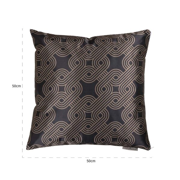Pillow Meagan 50x50 (Monaco 23050 Chained Quadrant 75 - 8022 Twig)