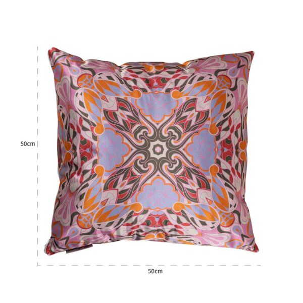 Pillow Melisa 50x50 (Monaco DSN 23033 Mehndi - 3015 Pink)