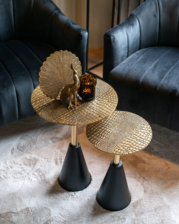 Side table Cobra 30Ø (Gold)