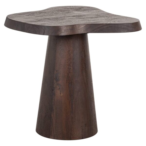 Side table Odile 50Ø (Dark brown)