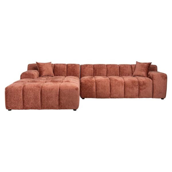 Sofa Cube 3 seater + lounge left (Fusion 92 Blush)