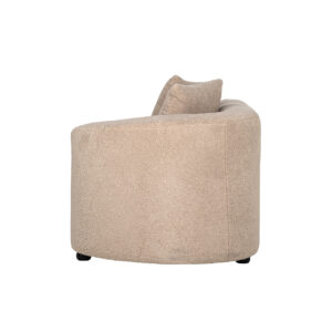 Sofa Grayson arm right  sand furry | fully upholstered left (Himalaya 902 sand furry)