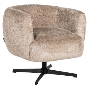 Swivel easy chair Estelle (Sheep 01 nature)