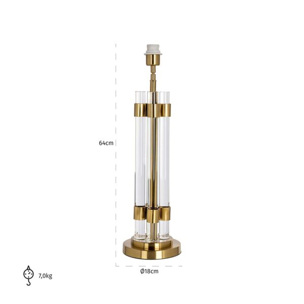 Table lamp Syl (Brushed Gold)