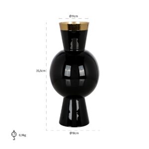 Vase Novee (Black)