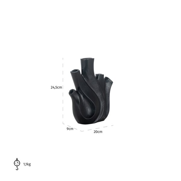 Vase Jaxson small (Black)