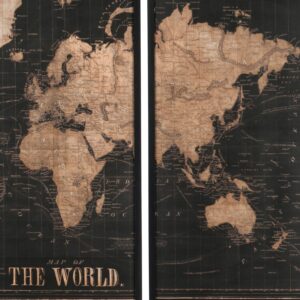 Cuadro Mapa Mundo Gigante