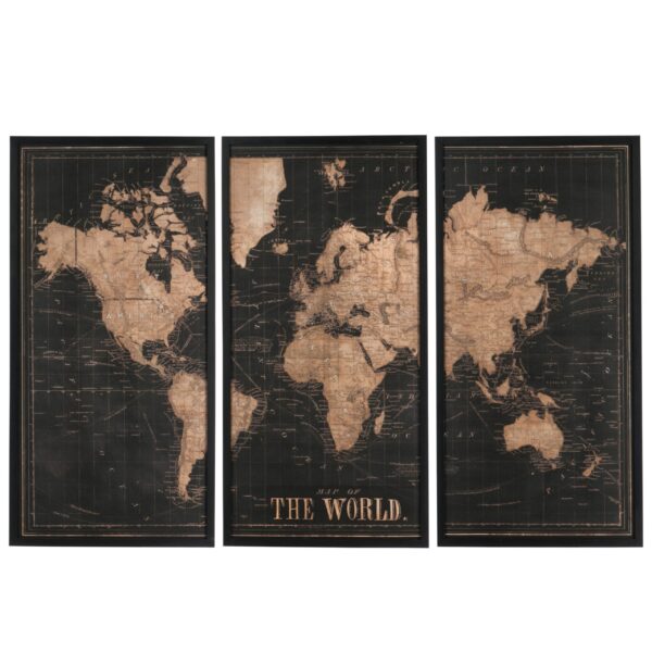 Cuadro Mapa Mundo Gigante