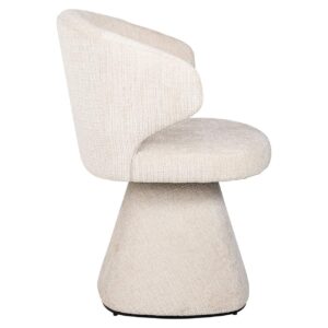 Arm chair Gatsbi beige chenille fire retardant (Niagara 902 beige)