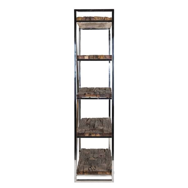 Book case Kensington 5-shelves (Silver)