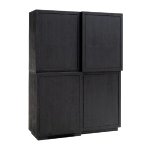 Cabinet Tetrad 4-doors (Black)