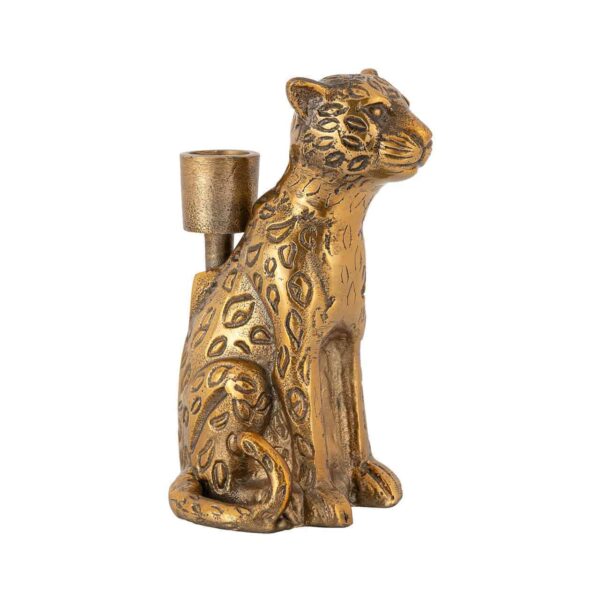 Candle holder Lyle leopard