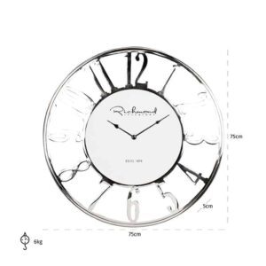 Clock Westin metal (Silver)