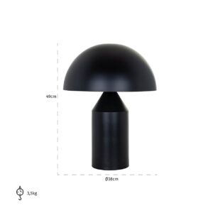 Table Lamp Alicia black (Black)