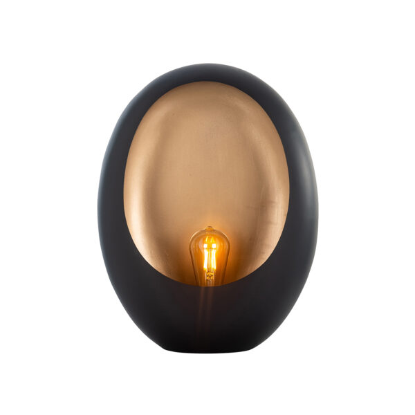 Table lamp Lina big (Black/gold)