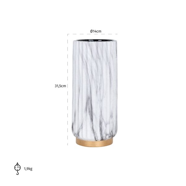 Vase Kenji big (White)