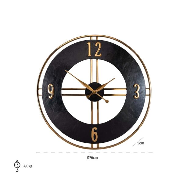 Clock Lily (Black/gold)