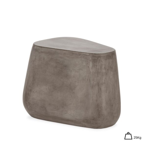 Mesa Auxiliar 60x45x44 Cemento -- Gris Antracita Oscuro