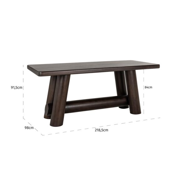 Counter table Menara 218 (Brown)