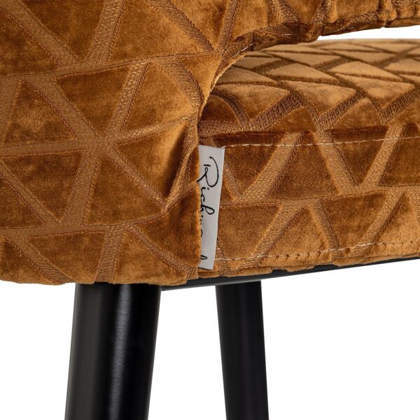 Bar stool Indigo gold traingle (Triangle 2013 old gold)