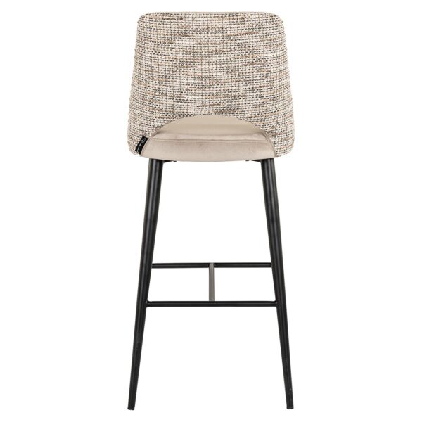 Bar stool Tabitha trendy nature / quartz khaki (Be Trendy 01 Nature)