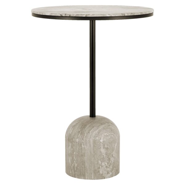 Bar table Duncan 75Ø (White)