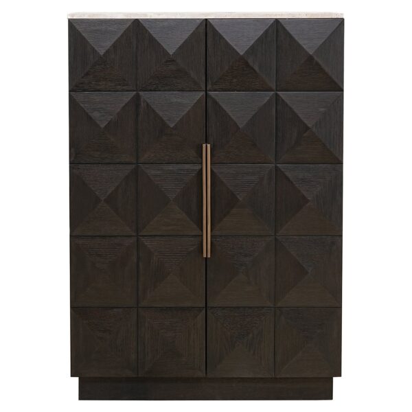 Cabinet Claremont 2-doors (Brown)