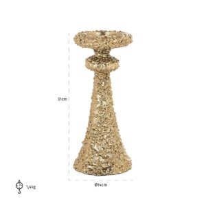 Candle holder July big (Gold)