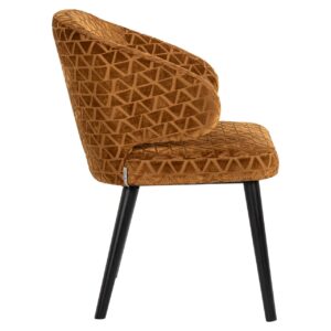 Chair Indigo gold triangle (Triangle 2013 old gold)