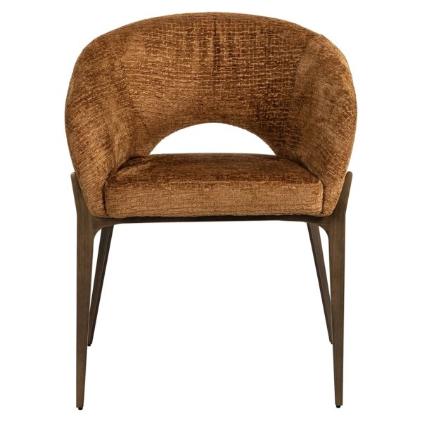 Chair Kenzi cognac fusion (Fusion cognac 28)