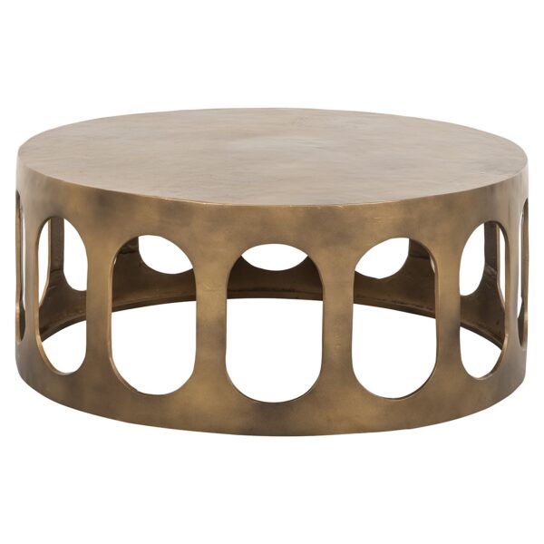 Coffee table Du Pont (Brushed Gold)