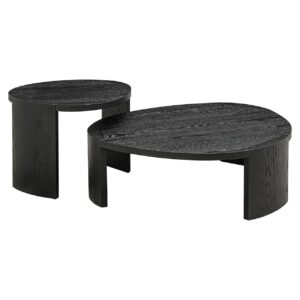 Coffee table Navarino set of 2 (Dark coffee)