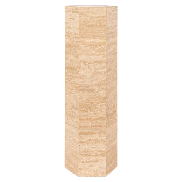 Column Vespin natural beige travertine (Beige)