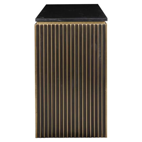 Console Les Arcs (Brushed Gold)