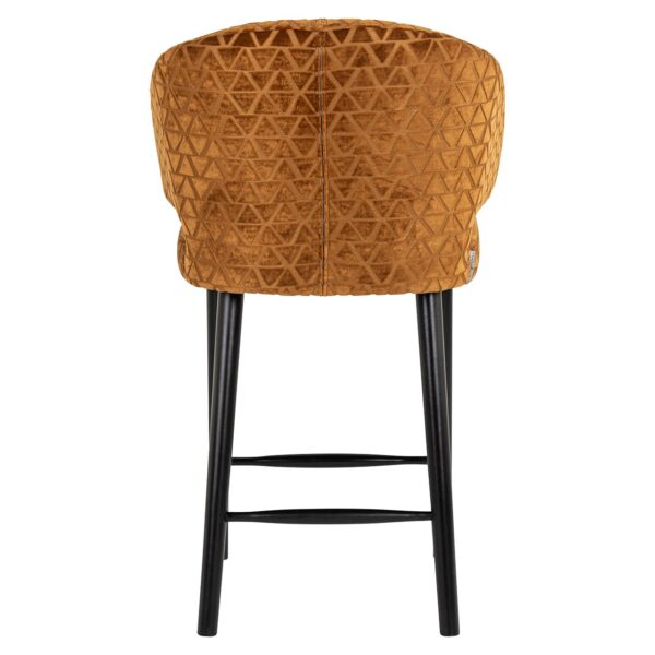 Counter stool Indigo gold triangle (Triangle 2013 old gold)