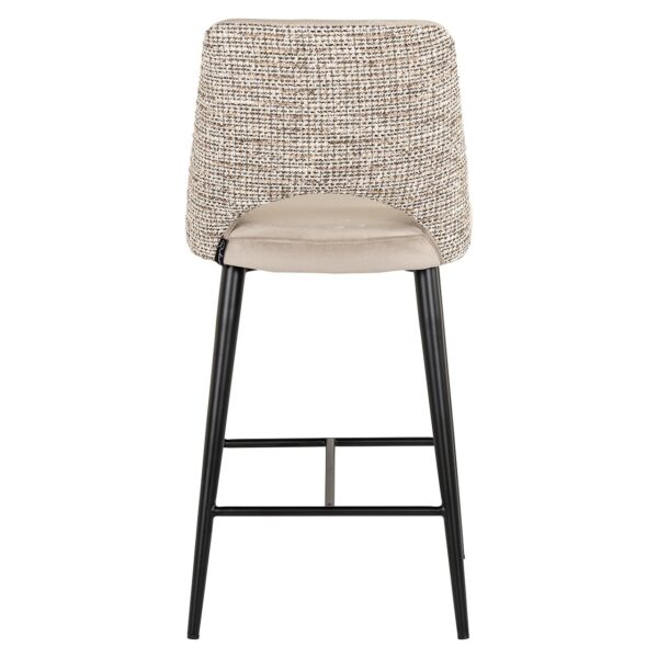 Counter stool Tabitha trendy nature / quartz khaki (Be Trendy 01 Nature)