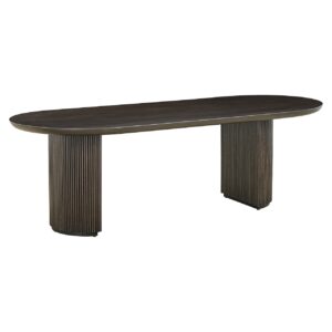 Dining table Kingston 240 brown (Brown)