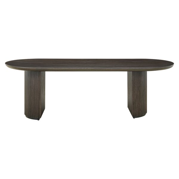 Dining table Kingston 280 brown (Brown)