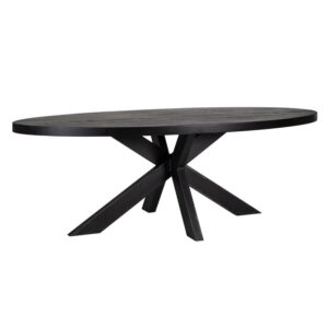 Dining table Watson 235 incl. spider leg black (Black)