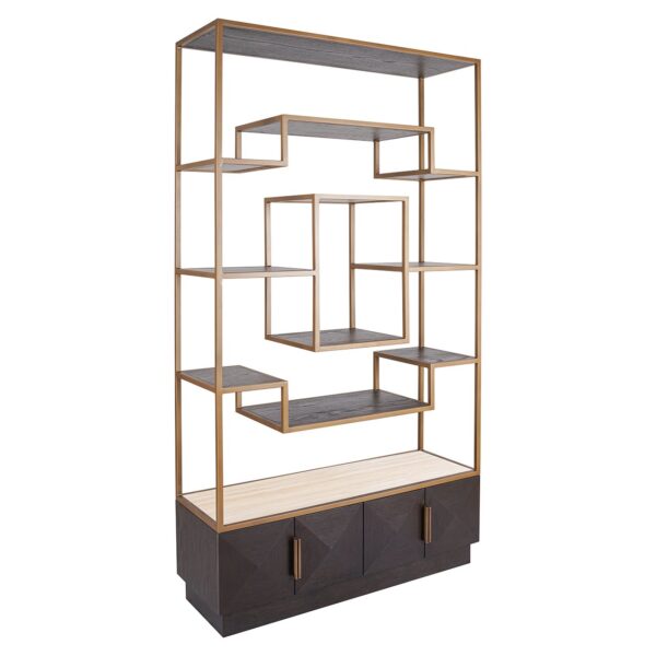 Display cabinet Claremont (Brown)