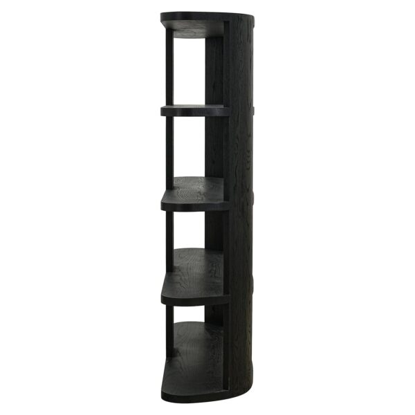 Display cabinet Navarino 3-shelves (Dark coffee)