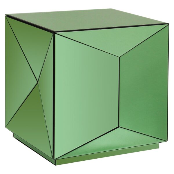 End table Shifra mirror green ()