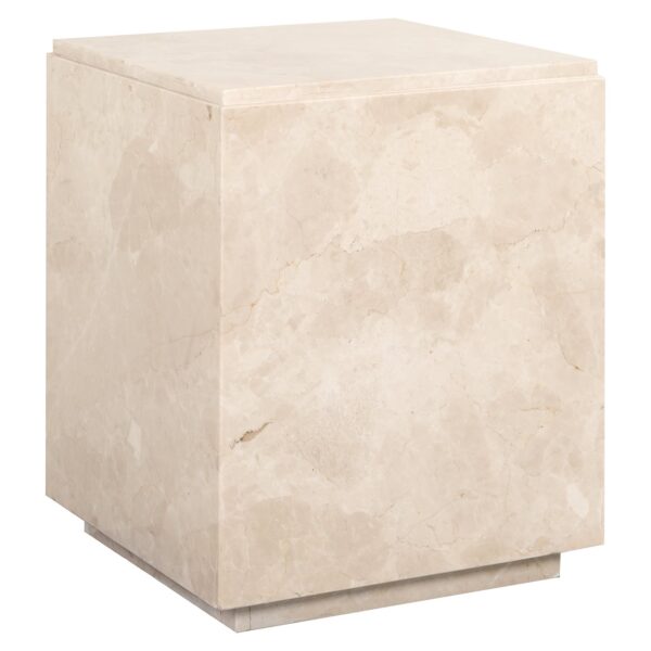 End table Stanford Dyna square cube (Beige)