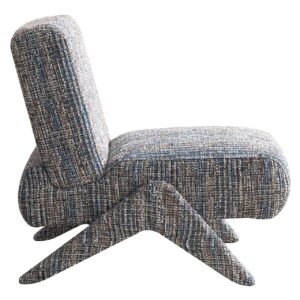 Lounge chair Lexi blue coco (Blue coco)