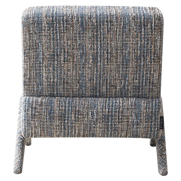 Lounge chair Lexi blue coco (Blue coco)